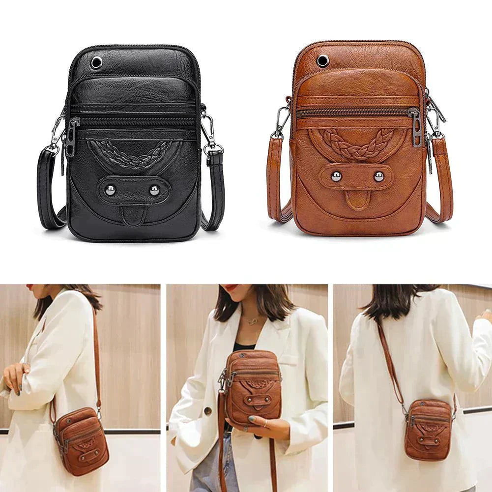 ローラ™ | 構造的なレザー バッグ