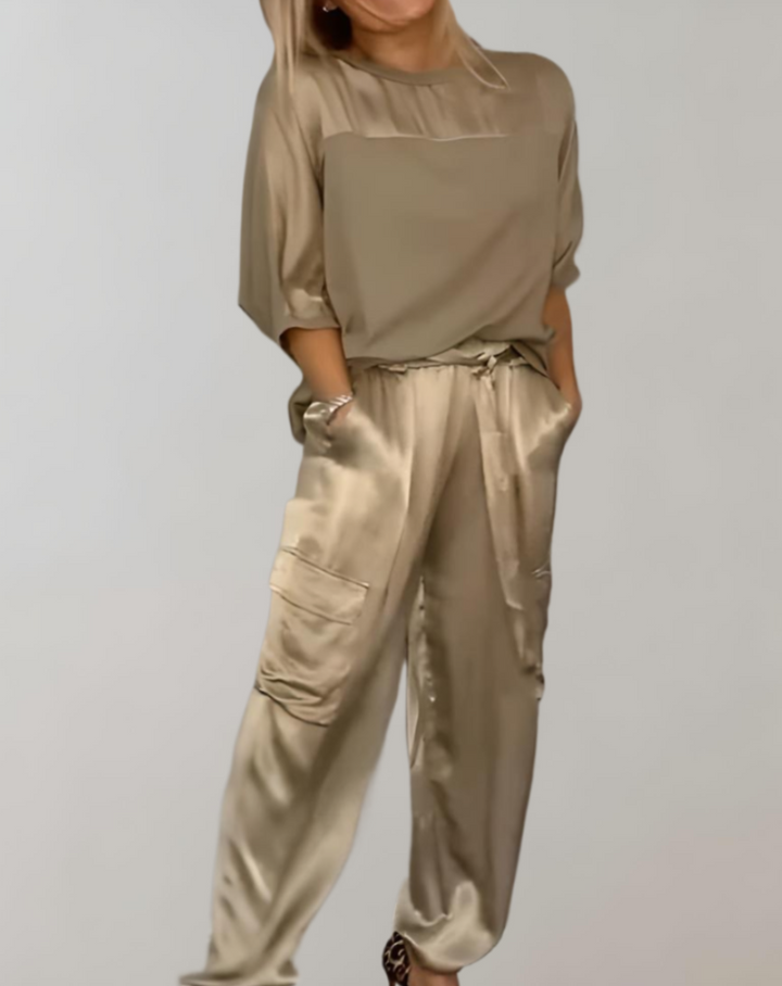 フィンレー - シルクカジュアルラウンジセット