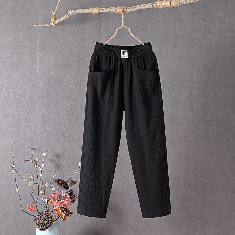 アリラ - ポケット付きリラックスパンツ