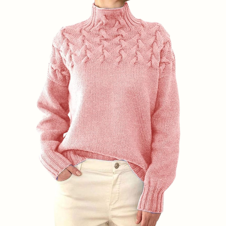 エレナ | 暖かいタートルネックセーター